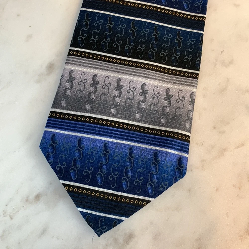 Carlos Devenezia Multicolored Silk Tie